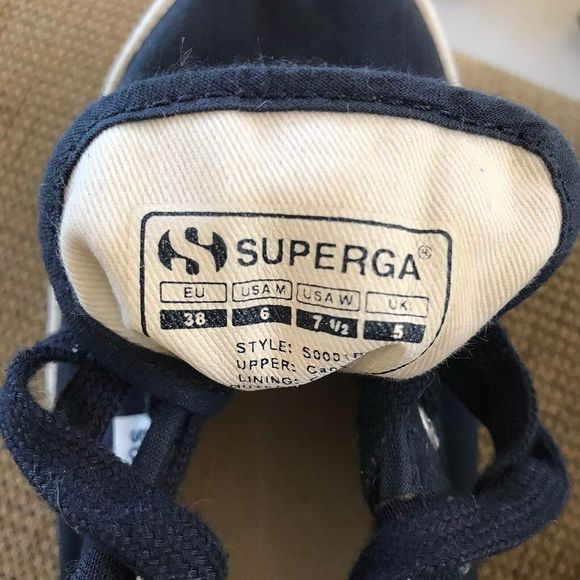 Superga Sneakers Shoes Low Top Trainers Canvas - Picture 8 of 8